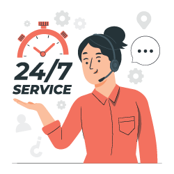 24×7 Expert Assistance